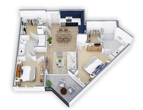 700 Henley Street SW Studio-2 Beds Apartment for Rent - Photo Gallery 46